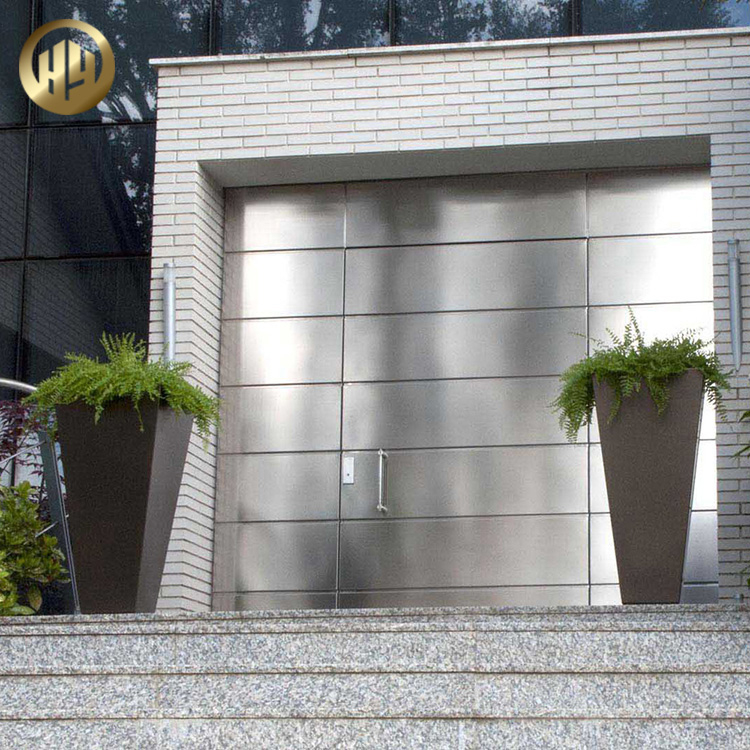 Outdoor Metal Tapered Landscape Decoration Powder Coating Flower Planter