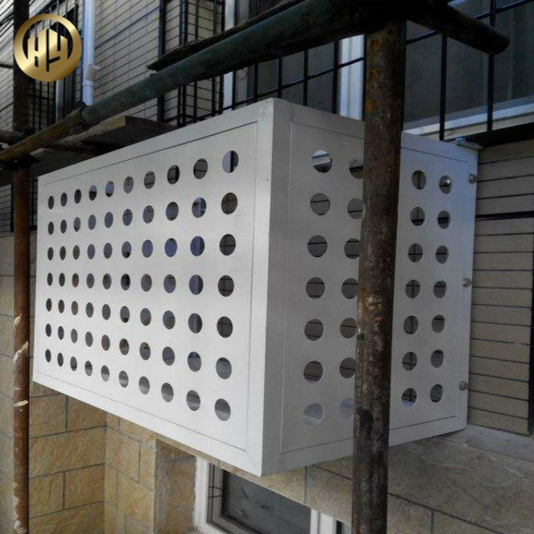 High Quality Custom Pattern Metal Laser Cut Decoration Air Conditioner Cover