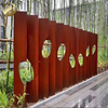 High Quality Garden Decoration Corten Steel Rusty Stand Metal Practical Screen