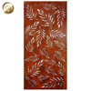 Garden Laser Cut Pattern Corten Steel Rusty Metal Decoration Screen