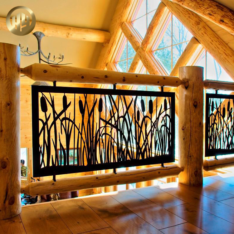 Garden Metal Powder Coating Rectangular Powder Coating Decoration Screen