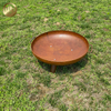 Rust Color Outdoor Wood Burning Heater Corten Steel Fire Pit