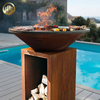 Practical Metal Barbecue Party Heating Fire Pit Original Colour Brazier