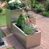 Rectangular Metal Decoration Outdoor Landscape Plants Nursery Planter