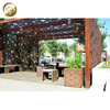 Garden Square Metal Corten Steel Rusty Decoration Plants Nursery Planter