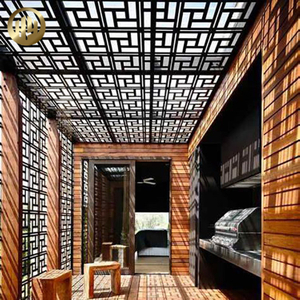 High Quality Metal Powder Coating Distinctive Modern Decoration Screen