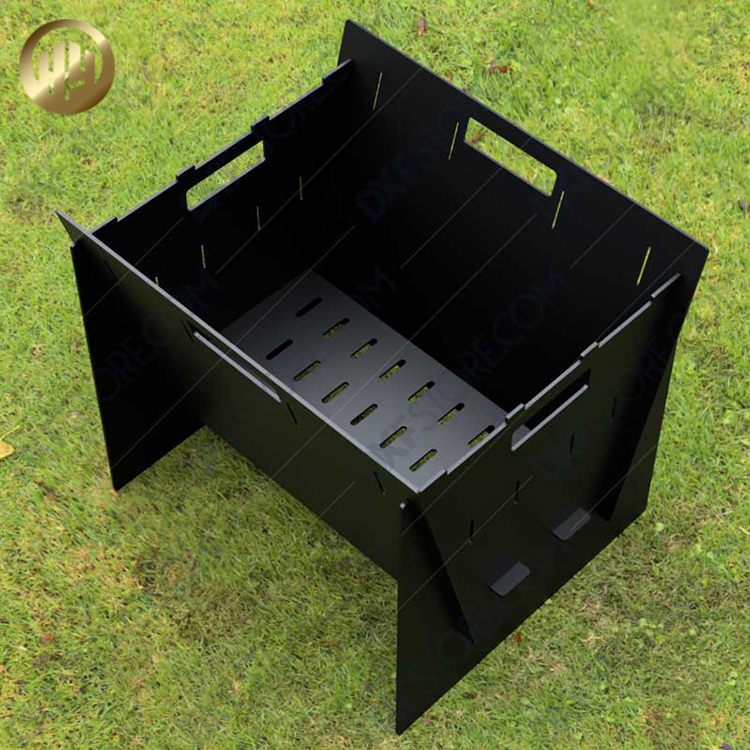 Garden Decoration Metal Heater Custom Thickness Assembly Fire Pit