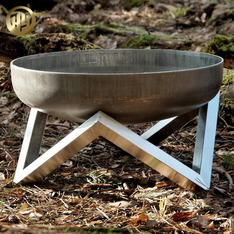 Corten Steel Garden Heating Fire Bowl Pit Metal Decoration Brazier