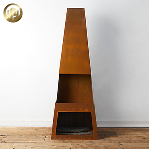 High Quality Corten Steel Room Warming Heater Garden Metal Fire Pit