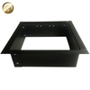 Simple Modern Style Square Metal Decoration Fire Pit Without Bottom