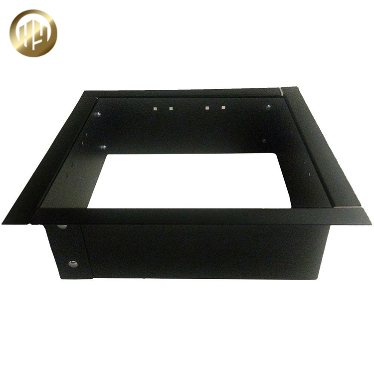 Simple Modern Style Square Metal Decoration Fire Pit Without Bottom