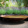 Hot Sale Corten Steel Laser Cut Round Fire Pit Outdoor Heating Metal Brazier