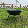 Corten Steel Metal Wood Burning Round Practical Heater Barbecue Fire Pit