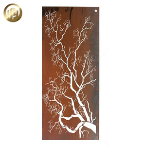 2mm Thickness Corten Steel Rusty Metal Decoration Screen